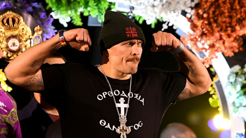 En el nombre del padre, Usyk seguirá en el ring por Ucrania (entrevista AFP)