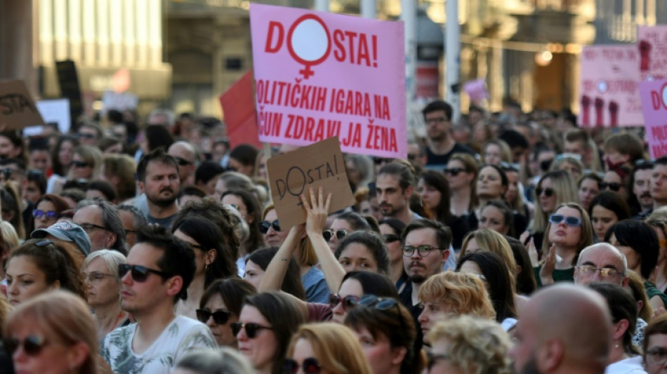 Tausende Menschen demonstrieren in Kroatien für Recht auf Abtreibung