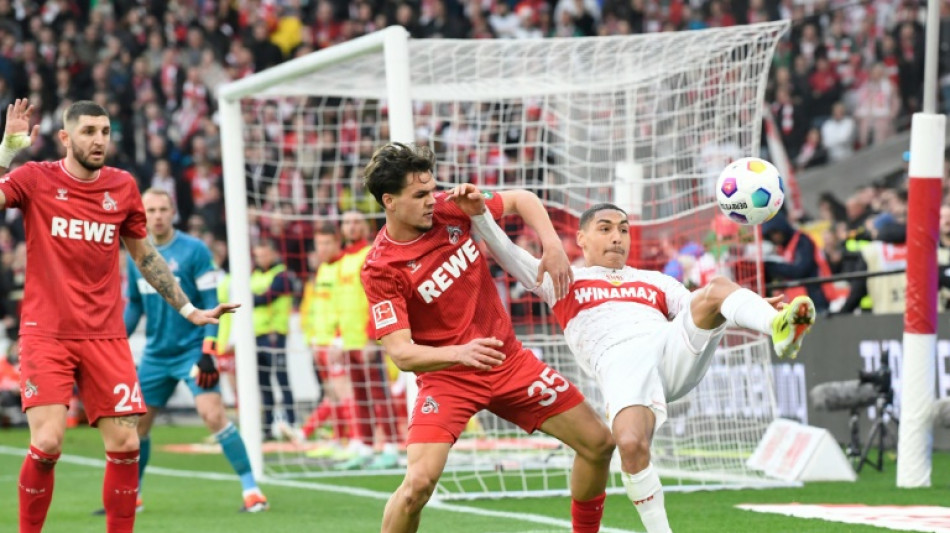 Stuttgart empata em casa com Col&ocirc;nia (1-1) e segue em 3&ordm; na Bundesliga