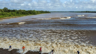 Une vague d'eau douce met les surfeurs au d&eacute;fi en Amazonie