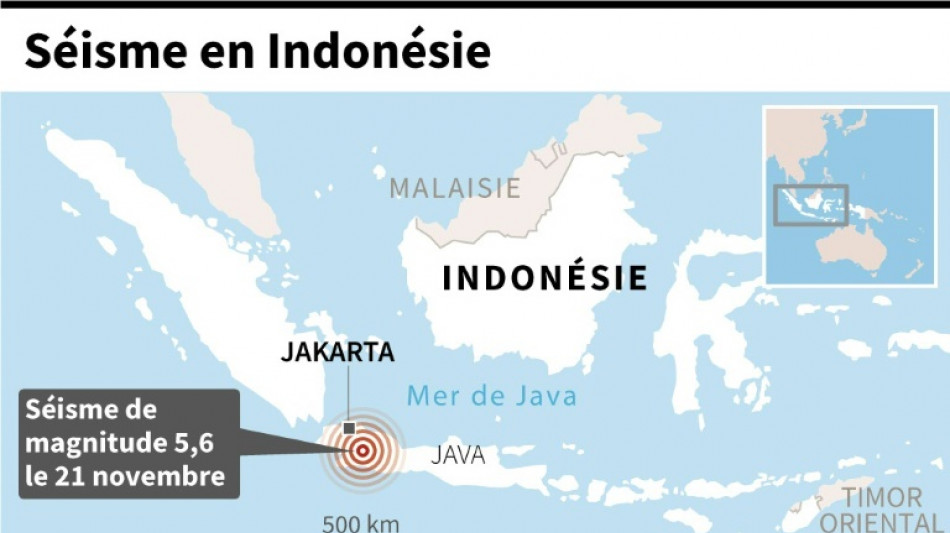 Au moins 56 morts dans un séisme en Indonésie