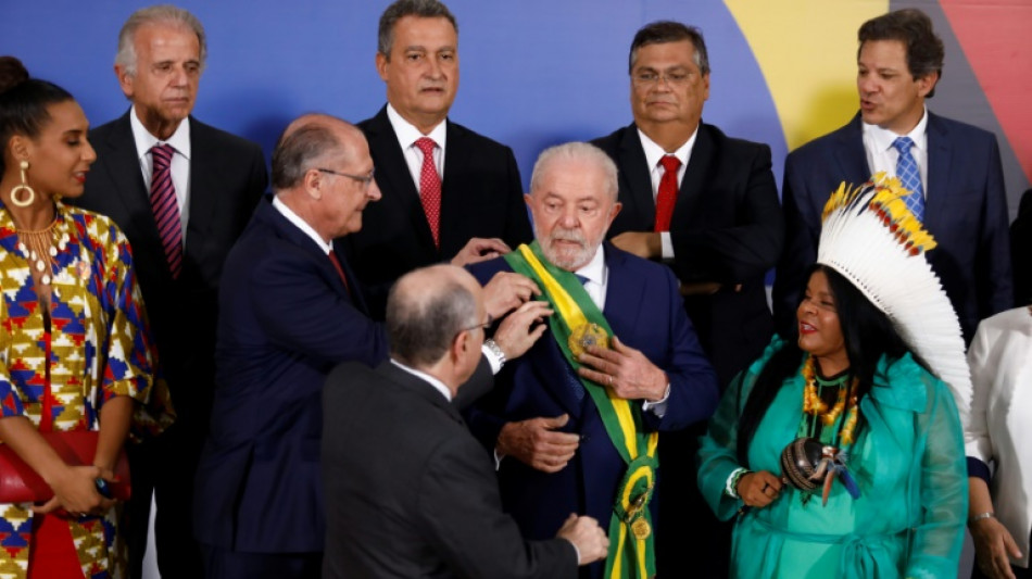 Lula als neuer Pr&auml;sident Brasiliens vereidigt