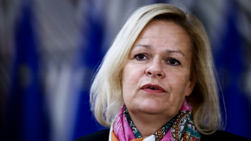 Faeser: M&uuml;ssen unsere Demokratie gegen innere und &auml;u&szlig;ere Bedrohungen sch&uuml;tzen