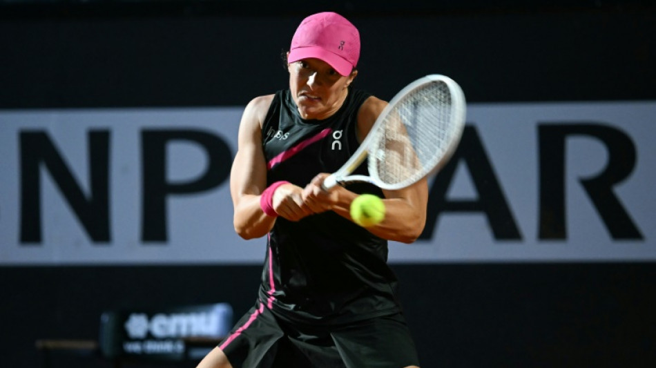 WTA 1000 de Rome: Swiatek, exp&eacute;ditive, fonce au 3e tour