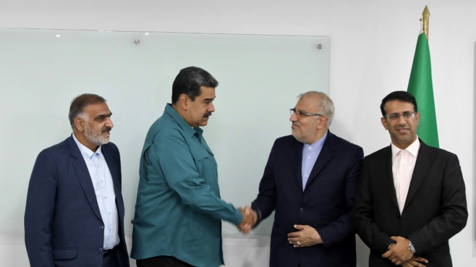 Iranian oil minister meets Venezuela's President Maduro in Caracas