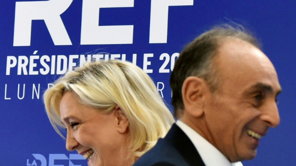 Pr&eacute;sidentielle: Marine Le Pen et Eric Zemmour obtiennent leurs 500 parrainages