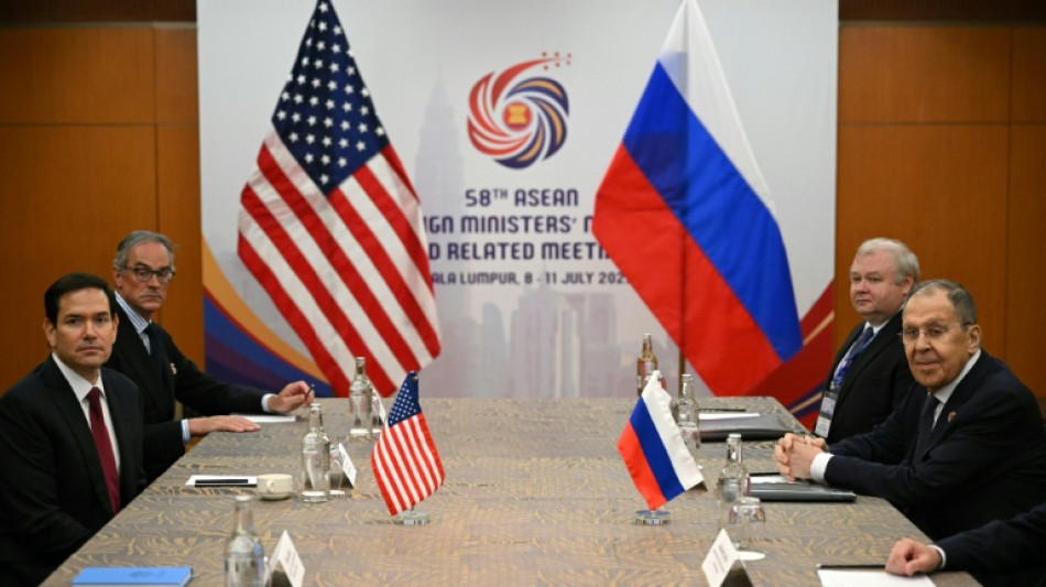 Rubio meets Russia's Lavrov at ASEAN talks