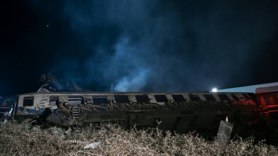 Gr&egrave;ce: au moins 32 morts et 85 bless&eacute;s dans une violente collision frontale entre deux trains