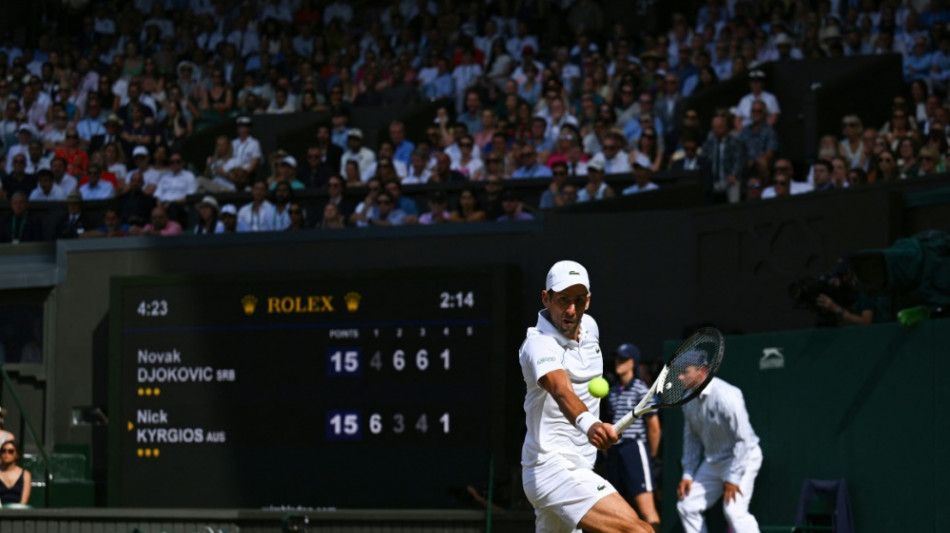 Sieg gegen Kyrgios: Siebter Wimbledon-Titel für Djokovic