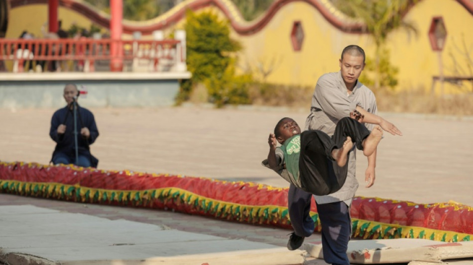 In Zambia, a Shaolin Temple offers a softer face of China