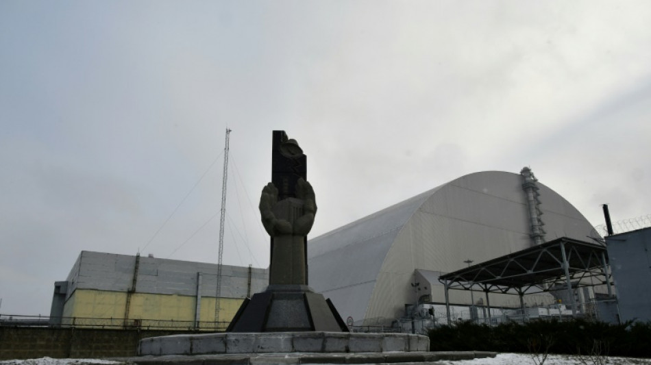 La central de Chernóbil está 