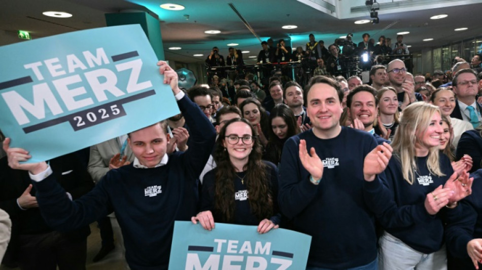 Union gewinnt Bundestagswahl klar - Merz meldet Anspruch auf Kanzleramt an