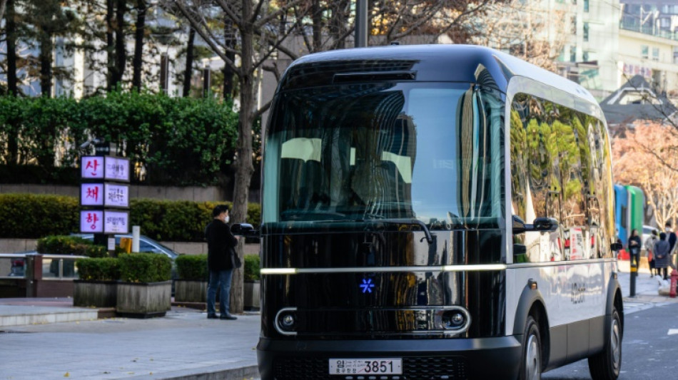Seúl prueba una línea de autobuses sin conductor