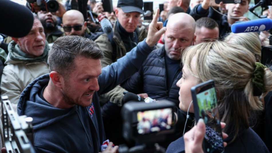 Victoire en justice pour le militant britannique d'extr&ecirc;me droite Tommy Robinson