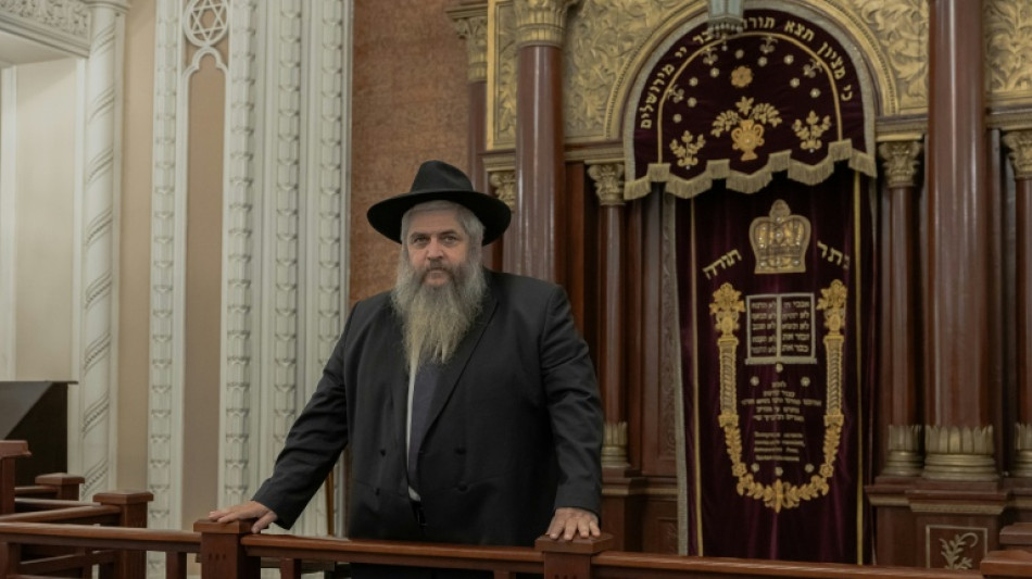 Ukraine's chief rabbi sings plea to Trump to side with Kyiv