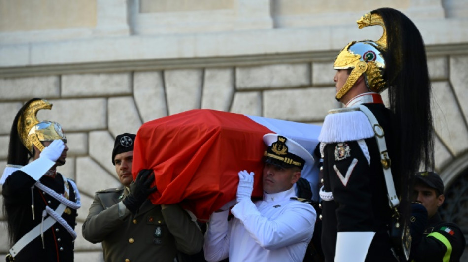 Italien nimmt mit Staatsbegr&auml;bnis Abschied von Ex-Pr&auml;sident Napolitano