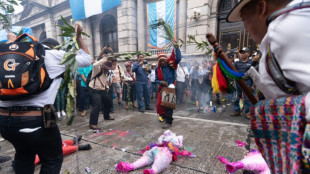 Ind&iacute;genas protestam contra a corrup&ccedil;&atilde;o na Guatemala