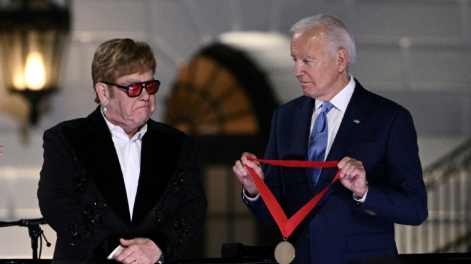 Elton John spielt Konzert im Weißen Haus vor rund 2000 Gästen 