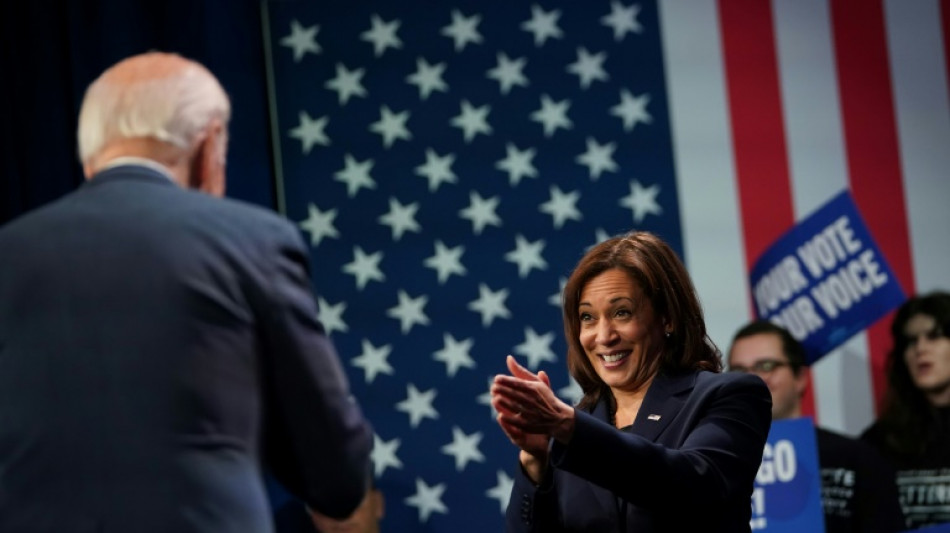 Kamala Harris, novamente &agrave; sombra de Biden