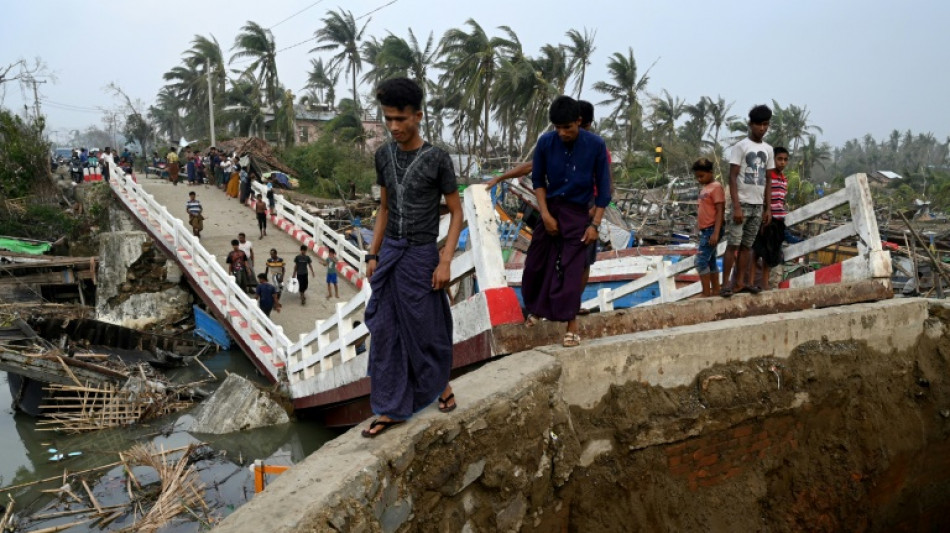 Au moins 60 morts en Birmanie apr&egrave;s le cyclone Mocha