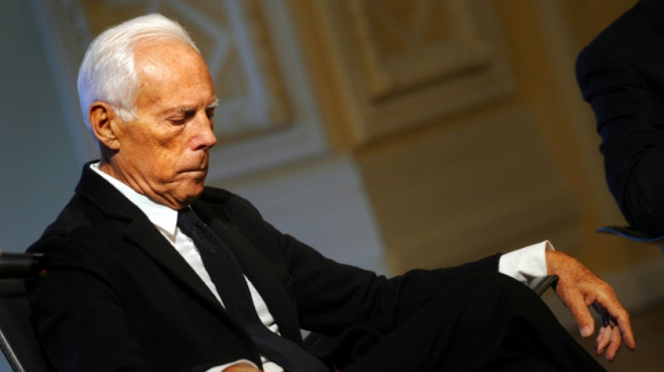 Giorgio Armani, rei do luxo &agrave; italiana