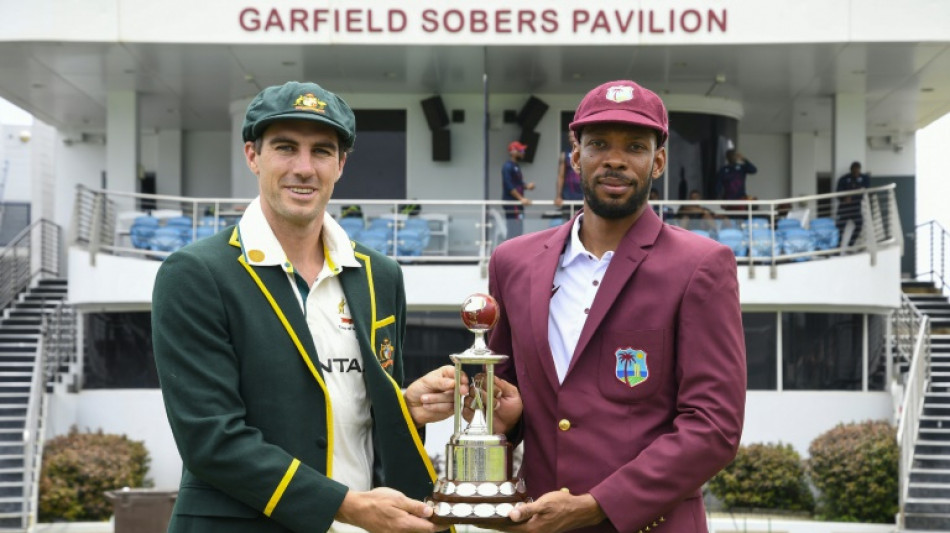 Australia choose to bat first in first Test against West Indies