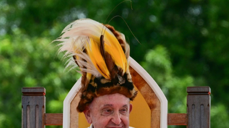 Dans la jungle de Papouasie-Nouvelle-Guin&eacute;e, le pape "du bout du monde" 