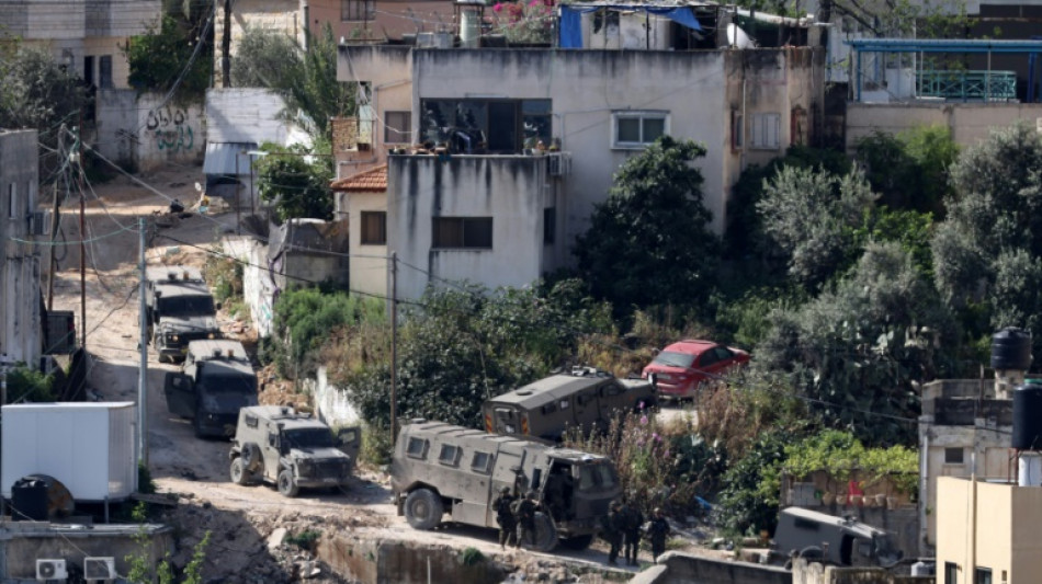 Israelische Armee meldet Tötung von zehn "Terroristen" im Westjordanland 