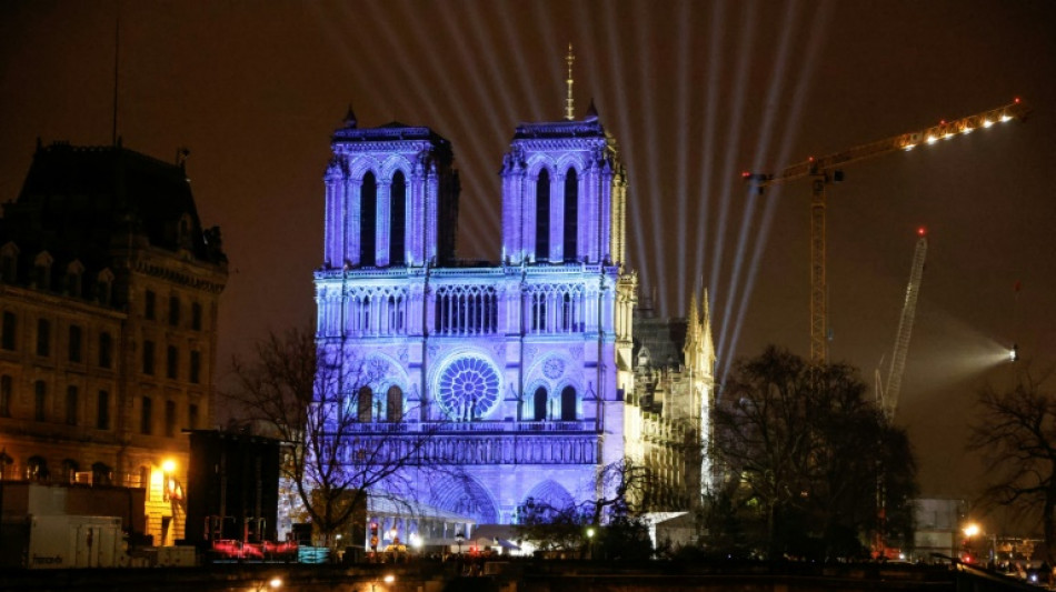 Frisch restaurierte Pariser Kathedrale Notre-Dame &ouml;ffnet nach Brand von 2019 wieder