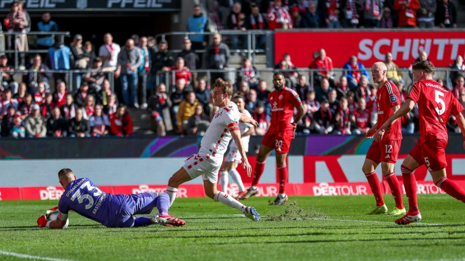 Sp&auml;ter Ausgleich: D&uuml;sseldorf rettet Punkt in K&ouml;ln