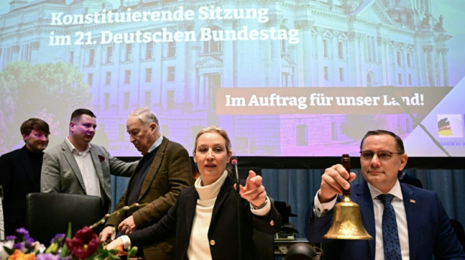 Neue AfD-Fraktion best&auml;tigt Doppelspitze Weidel/Chrupalla mit gro&szlig;er Mehrheit