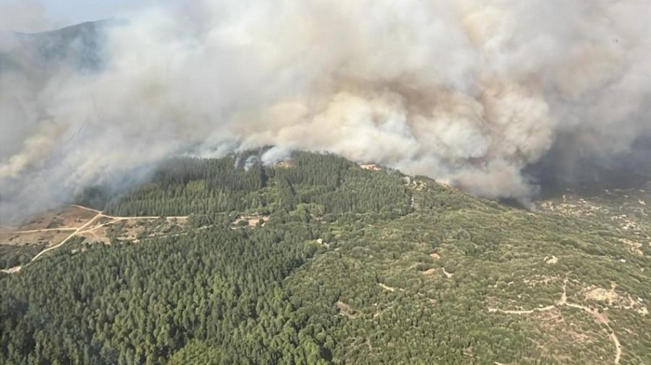 Incendio in Ogliastra, un centinaio di persone evacuate ad Arzana