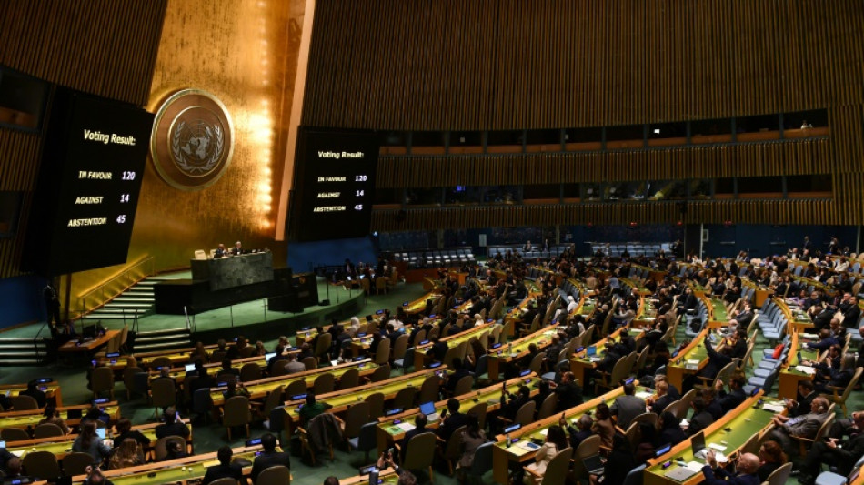 Assembleia Geral da ONU aprova resolu&ccedil;&atilde;o que pede 'tr&eacute;gua humanit&aacute;ria imediata' em Gaza