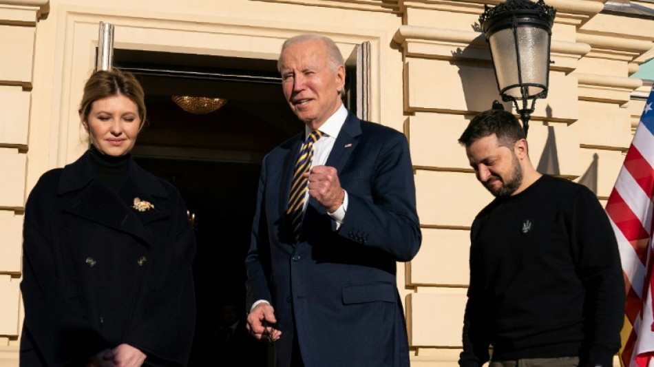 Biden beendet Kurzbesuch in Kiew
