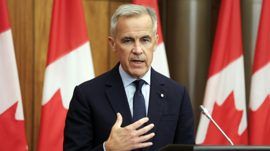 Kanadas Premier Carney zu ukrainischem Unabh&auml;ngigkeitstag in Kiew