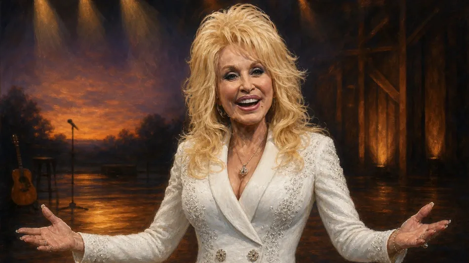 Les proches de Dolly Parton r&eacute;unis en petit comit&eacute; dans un cimeti&egrave;re de Nashville