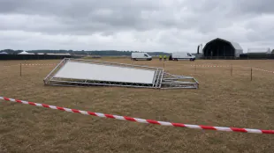 Six treated after sign falls at Big Church Festival in West Sussex