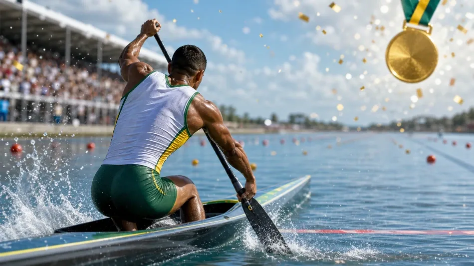 Isaquias Queiroz conquista ouro no C1 500 metros do Mundial de Canoagem