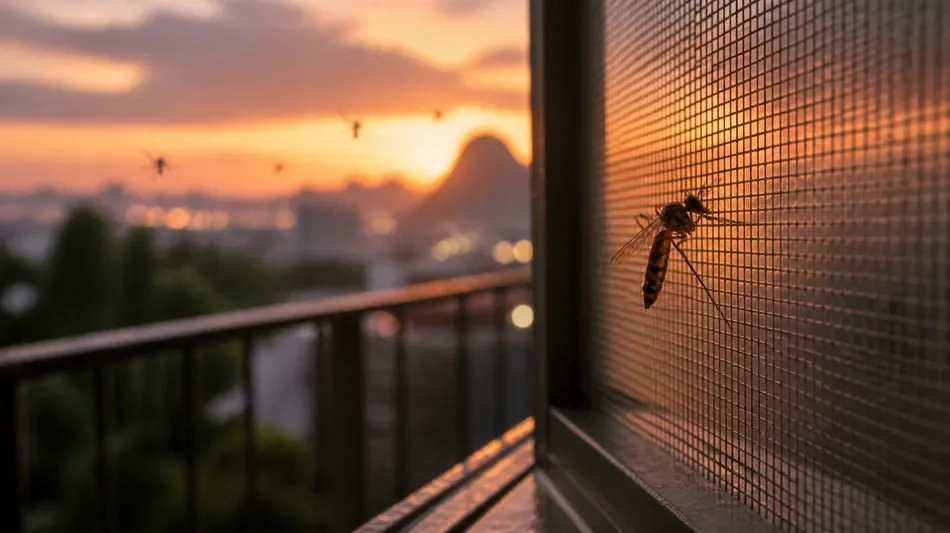 Calor fora de &eacute;poca favorece aumento localizado de pernilongos no Rio