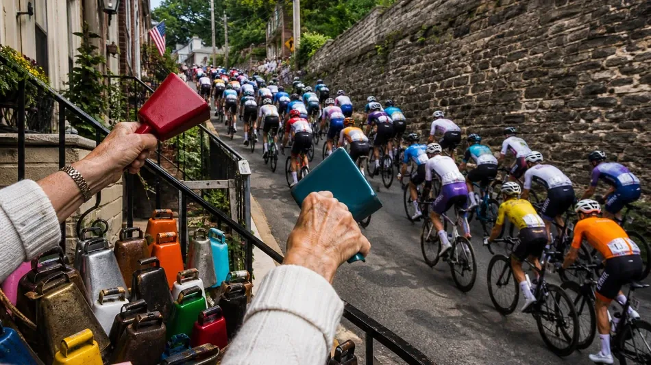 Cowbells Mark Return of Philadelphia Cycling Classic for Carpenter Family