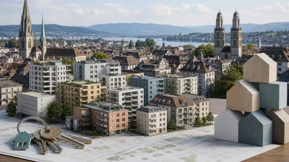 Z&uuml;rich kaufte in vier Jahren 47 Liegenschaften mit 527 Wohnungen