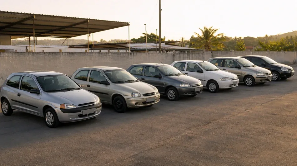 Seis usados econ&ocirc;micos e equipados custam at&eacute; R$ 45 mil