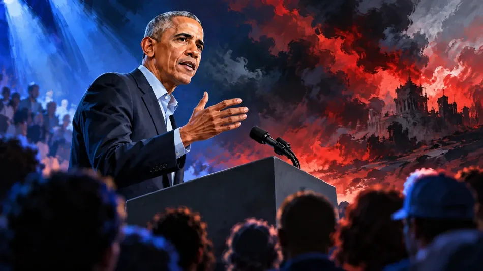 Obama attacks Trump record while campaigning in Ohio and Michigan