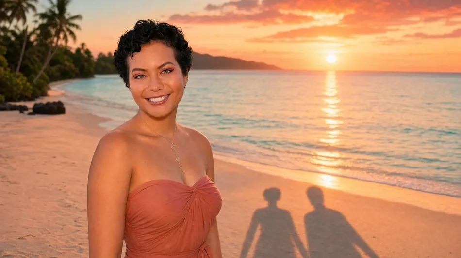 Vaimalama Chaves annonce une nouvelle relation depuis la Polyn&eacute;sie fran&ccedil;aise