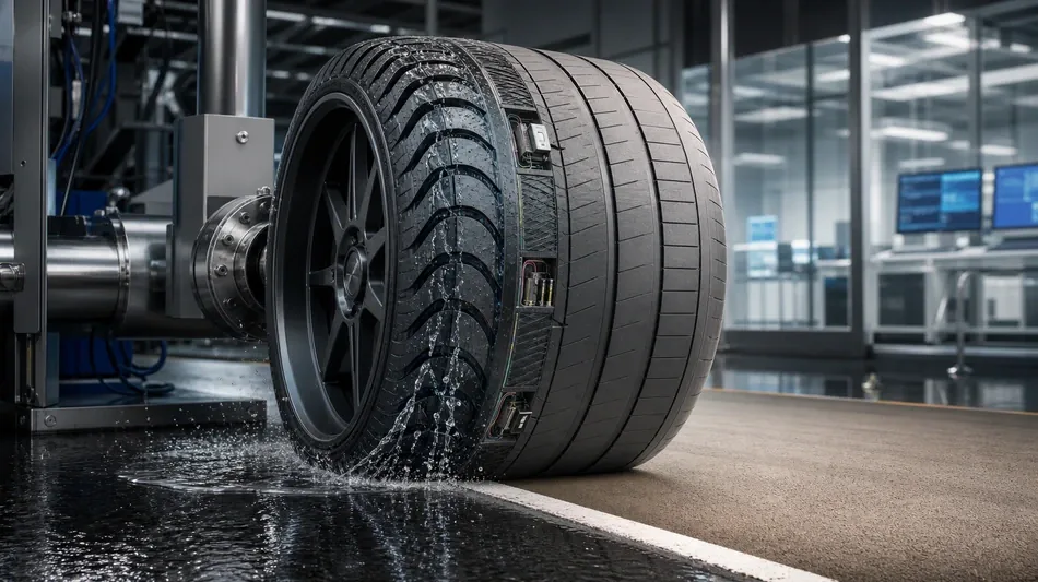 Dunlop avalia trazer ao Brasil pneu que muda conforme temperatura e umidade