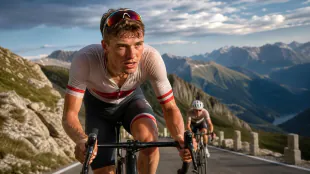 Felix Gall r&uuml;ckt bei der Vuelta auf Gesamtrang vier vor