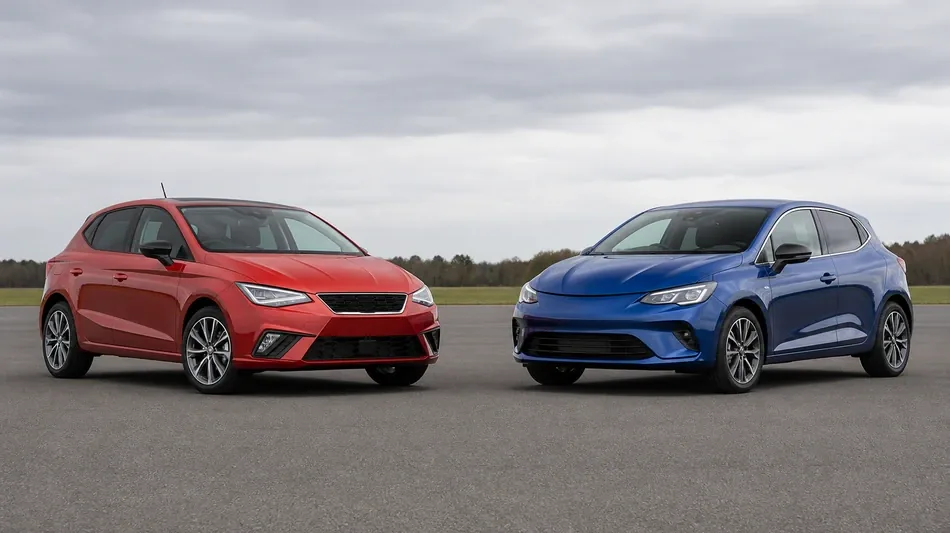 SEAT Ibiza y Renault Clio: tama&ntilde;o, equipamiento, motores y precios frente a frente