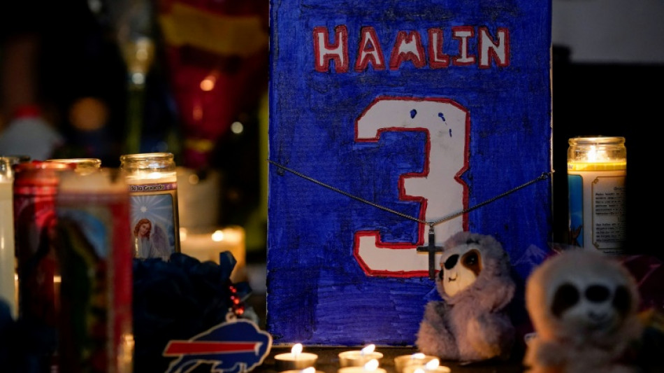 NFL's Hamlin shows 'remarkable improvement' after cardiac arrest