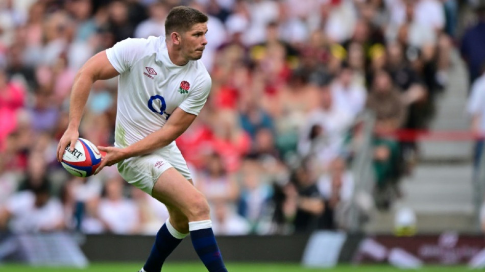 Farrell sent off as England scrape Rugby World Cup warm-up win over Wales
