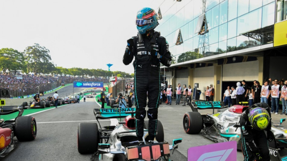 F1: Russell (Mercedes) remporte la course sprint et partira en t&ecirc;te du GP du Br&eacute;sil